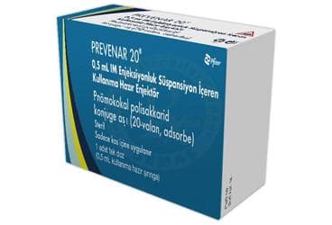 PREVENAR 20/0,5 ML IM ENJEKSIYONLUK SUSPANSIYON ICEREN KULLANIMA HAZIR ENJEKTOR (1 ADET) İlaç Görseli