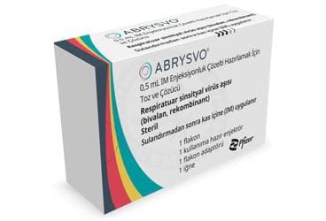 ABRYSVO 0.5 ML IM ENJEKSIYONLUK COZELTI HAZIRLAMAK ICIN TOZ VE COZUCU (1 ADET) İlaç Görseli