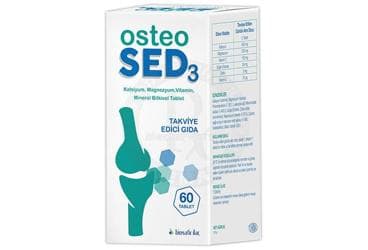 OSTEO SED3 TABLET 60 tablet İlaç Görseli