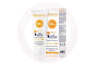 ALLDERMO BEBEK GUNES KREMI SPF 50+ 75 ml tüp İlaç Görseli