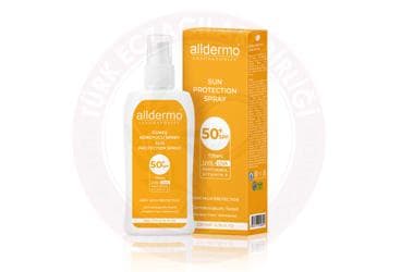 ALLDERMO GUNES KORUYUCU SPREY SPF 50+ 200 ml şişe İlaç Görseli