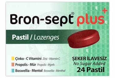 BRON-SEPT PLUS PASTIL 24 pastil İlaç Görseli