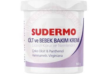 SUDERMO CILT VE BEBEK BAKIM KREMI 50 g kutu İlaç Görseli