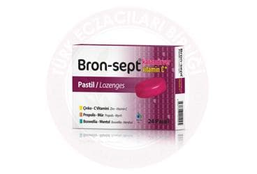 BRON-SEPT KARAMURVER & VITAMIN C PASTIL 24 adet İlaç Görseli