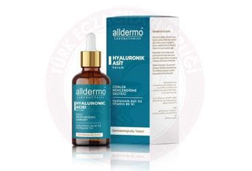 ALLDERMO HYALURONIK ASIT GUNLUK NEMLENDIRME DESTEGI SERUM 30 ml şişe İlaç Görseli