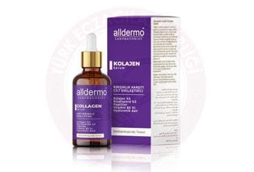 ALLDERMO KOLAJEN KIRISIKLIK KARSITI CILT SIKILASTIRICI SERUM 30 ml şişe İlaç Görseli