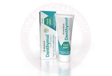 DENTHYMOL 3D BEYAZLIK BITKISEL DIS MACUNU 75 ml tüp İlaç Görseli