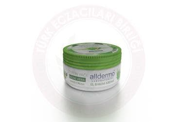 ALLDERMO ALOE VERA & ZEYTIN YAGI NEMLENDIRICI EL BAKIM KREMI 150 ml şişe İlaç Görseli
