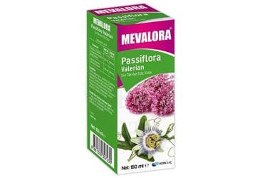 MEVALORA PASSIFLORA VE VALERIAN ICEREN SIVI TAKVIYE EDICI GIDA 150 ml şişe İlaç Görseli