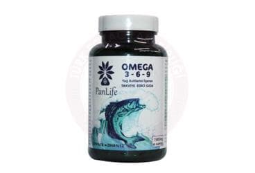 PANLIFE OMEGA 3-6-9 YAG ASITLERINI ICEREN TAKVIYE EDICI GIDA 60 kapsül İlaç Görseli