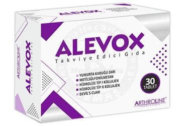 ALEVOX TAKVIYE EDICI GIDA 30 tablet İlaç Görseli