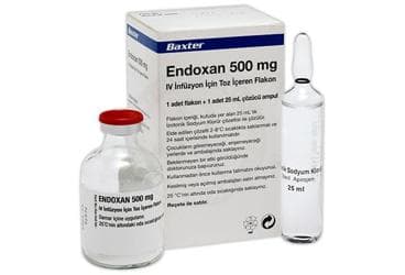 ENDOXAN 500 MG IV INFUZYONLUK COZELTI HAZIRLAMAK ICIN TOZ İlaç Görseli