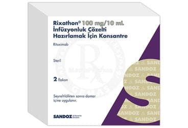 RIXATHON 100 MG/10 ML INFUZYONLUK COZELTI HAZIRLAMAK ICIN KONSANTRE İlaç Görseli