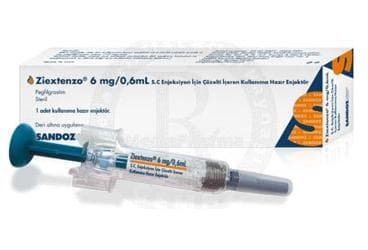 ZIEXTENZO 6 MG/0.6 ML S.C. ENJEKSIYON ICIN COZELTI ICEREN KULLANIMA HAZIR ENJEKTOR İlaç Görseli