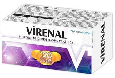 VIRENAL SOFT JEL KAPSUL 120 kapsül İlaç Görseli