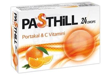 PASTHILL PORTAKAL C VITAMINI 24 pastil İlaç Görseli