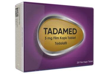 TADAMED 5 MG FILM KAPLI TABLET (28 TABLET) İlaç Görseli