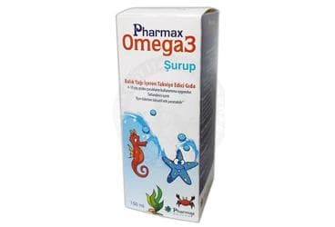 PHARMAX OMEGA 3 BALIK YAGI ICEREN SURUP 150 ml şişe İlaç Görseli
