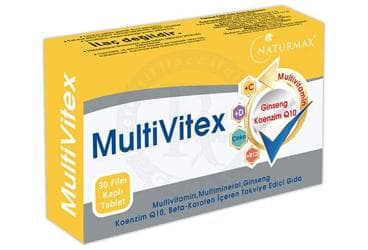 NATURMAX MULTIVITEX TABLET 30 tablet İlaç Görseli