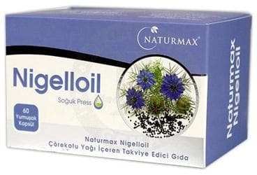 NATURMAX NIGELLOIL KAPSUL 60 kapsül İlaç Görseli