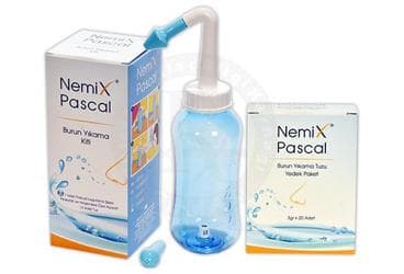 NEMIX PASCAL BURUN YIKAMA KITI 20 poşet İlaç Görseli