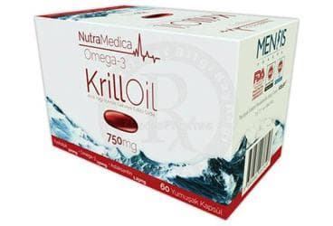 NUTRAMEDICA OMEGA-3 KRILL OIL KAPSUL 750 mg 60 kapsül İlaç Görseli
