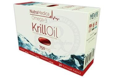 NUTRAMEDICA OMEGA-3 KRILL OIL KAPSUL 750 mg 30 kapsül İlaç Görseli
