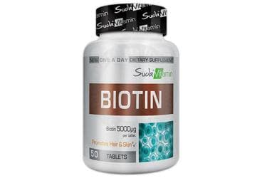 SUDA VITAMIN BIOTIN TABLET 50 tablet İlaç Görseli