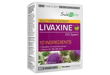 SUDA VITAMIN LIVAXINE MILK THISTLE EXTRACT KAPSUL 60 kapsül İlaç Görseli