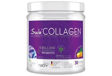 SUDA COLLAGEN HYALURONIC ACID, ZINC, BIOTIN, VITAMIN C ICEREN ANANAS AROMALI TAKVIYE EDICI GIDA 300 gr toz İlaç Görseli