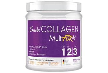 SUDA COLLAGEN MULTIFORM HYALURANIC ACID, VITAMIN C, BIOTIN ICEREN TAKVIYE EDICI GIDA 300 g toz İlaç Görseli