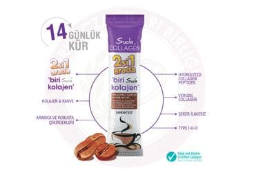 SUDA COLLAGEN KAHVELI KOLAJEN 14x5,5 gr saşe İlaç Görseli