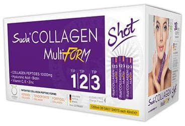 SUDA COLLAGEN MULTIFORM PORTAKAL AROMALI SHOT 30x40 ml flakon İlaç Görseli