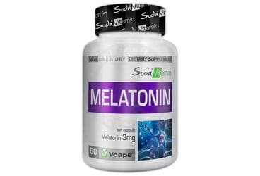 SUDA VITAMIN MELATONIN ICEREN TAKVIYE EDICI GIDA 60 kapsül İlaç Görseli