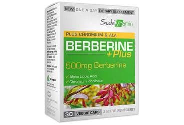 SUDA VITAMIN BERBERINE PLUS KAPSUL 500 mg 30 kapsül İlaç Görseli