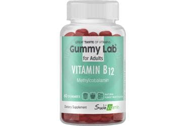 GUMMYLAB FOR ADULTS VITAMIN B12 GUMMIES 60 tablet İlaç Görseli