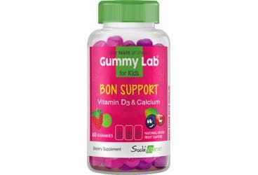 GUMMYLAB BON SUPPORT FOR KIDS KARISIK AROMALI GUMMIES 60 tablet İlaç Görseli