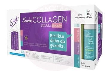 SUDA COLLAGEN DOUBLE BEAUTY PEACH FLAVER 30x40 ml şişe İlaç Görseli