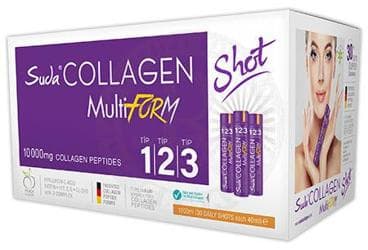 SUDA COLLAGEN MULTIFORM SEFTALI AROMALI TAKVIYE EDICI GIDA 30x40 ml şişe İlaç Görseli