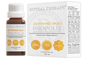 NUTRAL THERAPY ZEYTINYAGI BAZLI PROPOLIS 20 ml şişe İlaç Görseli