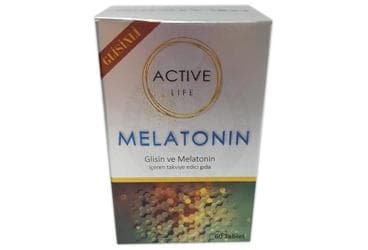 ACTIVE LIFE MELATONIN ICEREN TAKVIYE EDICI GIDA 60 tablet İlaç Görseli