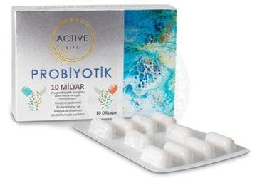 ACTIVE LIFE PROBIYOTIK KAPSUL 10 kapsül İlaç Görseli