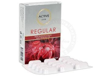 ACTIVE LIFE REGULAR TAKVIYE EDICI GIDA KAPSUL 30 kapsül İlaç Görseli