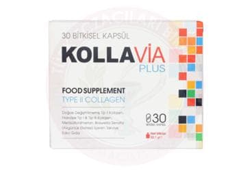 KOLLAVIA PLUS TAKVIYE EDICI GIDA KAPSUL 30 kapsül İlaç Görseli