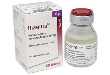 HIZENTRA 10 G/50 ML S.C. UYGULAMA ICIN ENJEKSIYONLUK COZELTI (1 FLAKON) İlaç Görseli