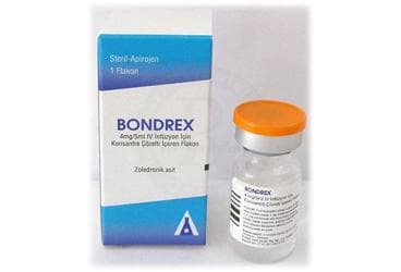 BONDREX 4 MG/5 ML IV INFUZYON ICIN KONSANTRE COZELTI ICEREN 1 FLAKON İlaç Görseli
