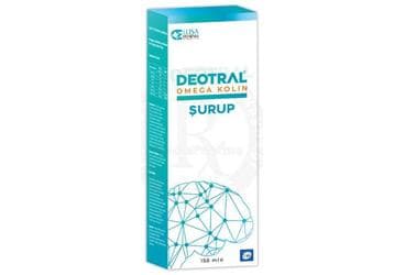 DEOTRAL OMEGA KOLIN SURUP TAKVIYE EDICI GIDA 150 ml şişe İlaç Görseli