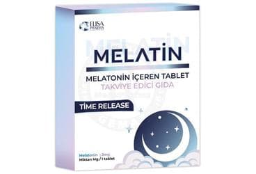 MELATIN MELATONIN ICEREN TAKVIYE EDICI GIDA 30 tablet İlaç Görseli
