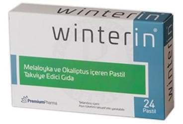 WINTERIN MELALOYKA VE OKALIPTUS ICEREN PASTIL 24 pastil İlaç Görseli