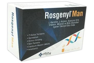 ROSGENYL MAN TAKVIYE EDICI GIDA 30 saşe İlaç Görseli